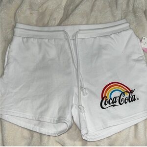 NWT Coca-Cola White Shorts | Target